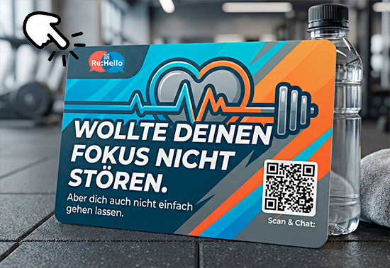 ReHello Karte vorne